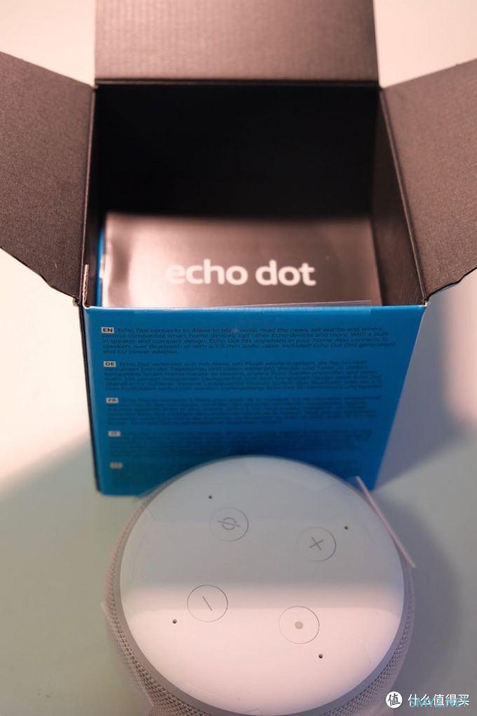 亚马逊Echo dot3第三代开箱