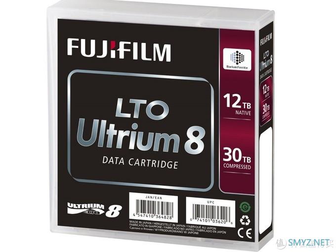 30TB容量、50年可靠性：FUJITSU 富士通 发布 LTO Ultrium8 数据备份磁带