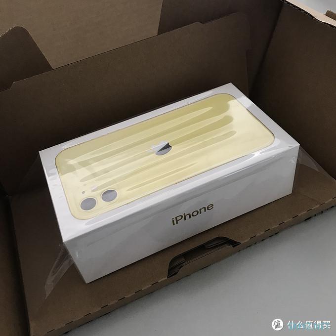 开箱128G的黄色iphone 11