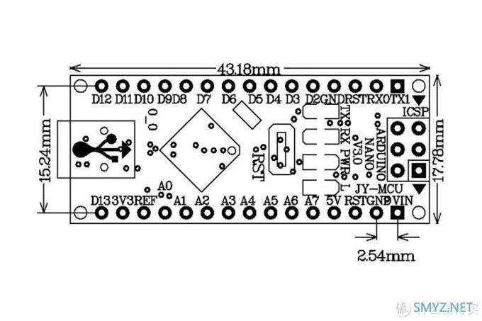 Arduino Nano V3.0改进版 开箱晒物