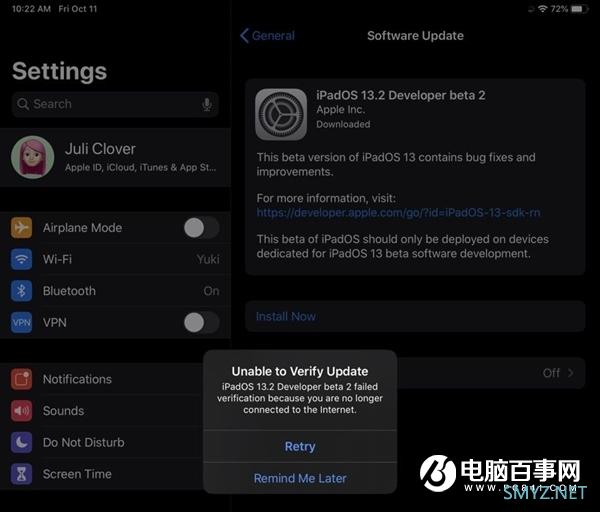 iOS 13.2测试版惹祸：iPad Pro用户升级后变砖