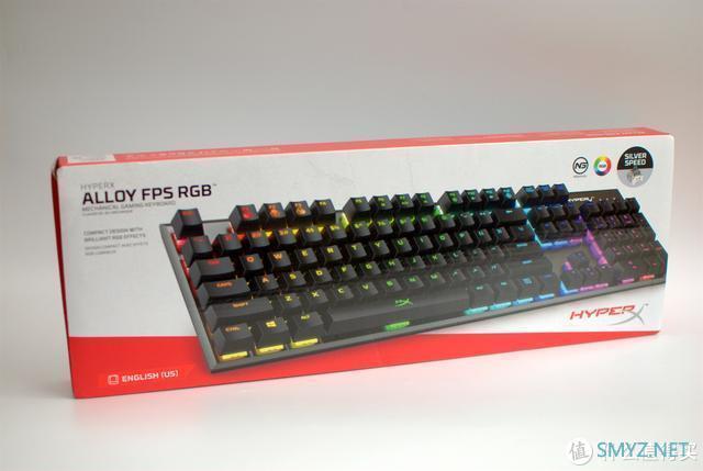 游戏能手 HyperX Alloy FPS RGB阿洛伊电竞游戏机械键盘带你飞