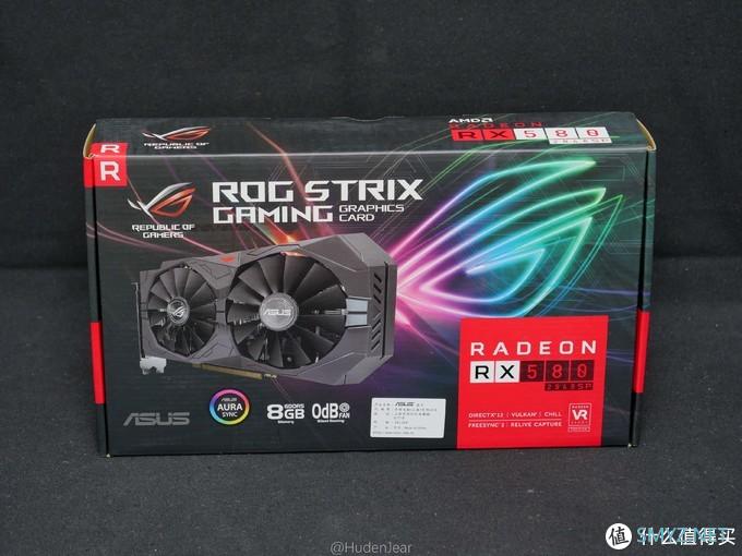 华硕 ASUS ROG STRIX RX580 2048sp 8GB开箱小测