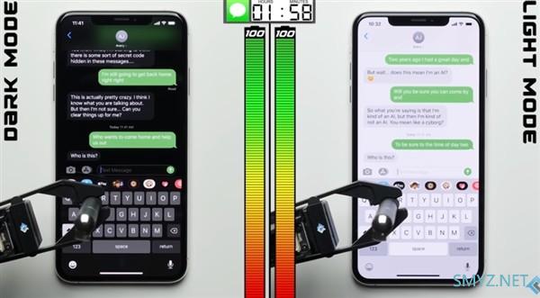 OLED 屏福音：外媒实测 iOS 13 “黑暗模式”功耗，可省电 30%