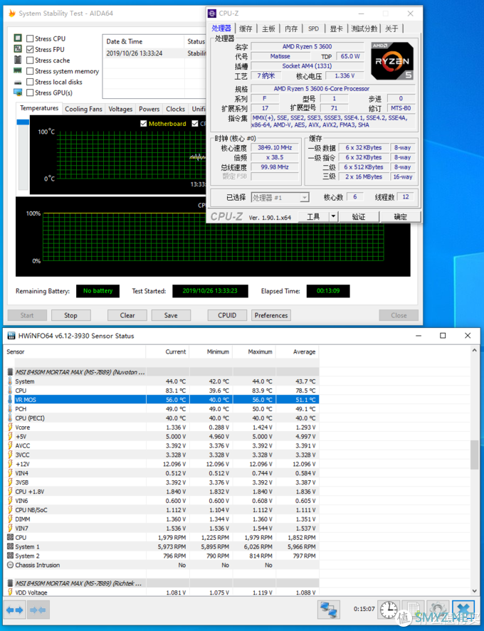 臭打游戏怎么选，3700X/3600+B450M迫击炮MAX+XFX 讯景 RX 5700XT海外三风扇版详测