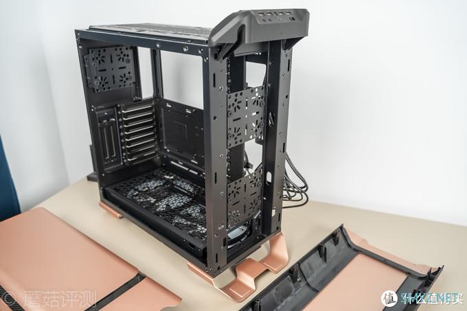 蘑菇爱搞机 篇一百四十四：那一抹金色，让人欲罢不能、酷冷至尊(CoolerMaster)SL600M金色版 全塔机箱 评测