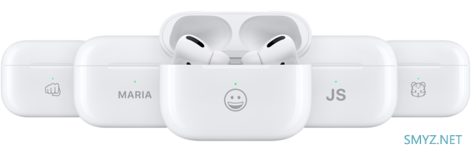 Apple 更新 AirPods 刻字服务，允许大号 emoji 表情