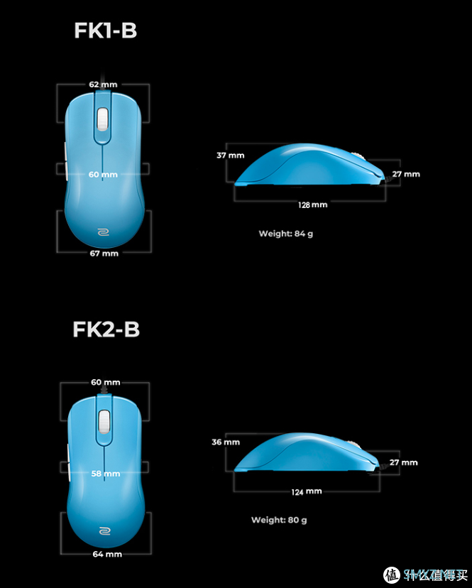 Neo的务实外设指南 篇二十八：稳中有升的优质FPS鼠标 - 卓威Zowie FK2-B上手实测