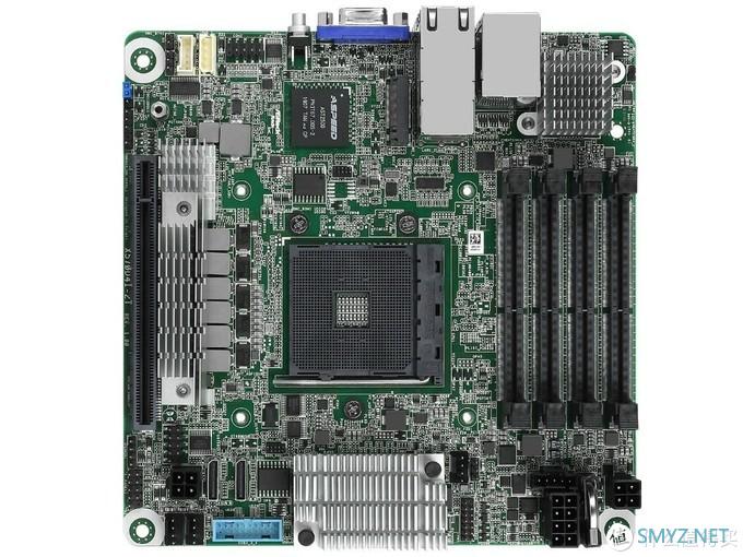 锐龙双万兆“小妖板” ：ASRock 华擎 发布 X570D4I-2T ITX主板