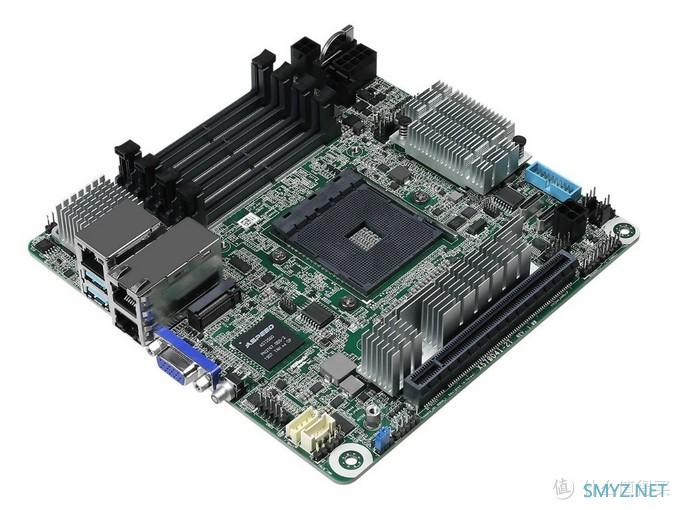 锐龙双万兆“小妖板” ：ASRock 华擎 发布 X570D4I-2T ITX主板