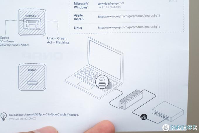 我放弃了万兆网卡，换上了它：威联通QNA-UC5G1T USB3.0转5GbE网卡，群晖可用！