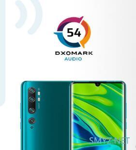 DXOMARK公布了小米CC9 Pro尊享版的音频总分