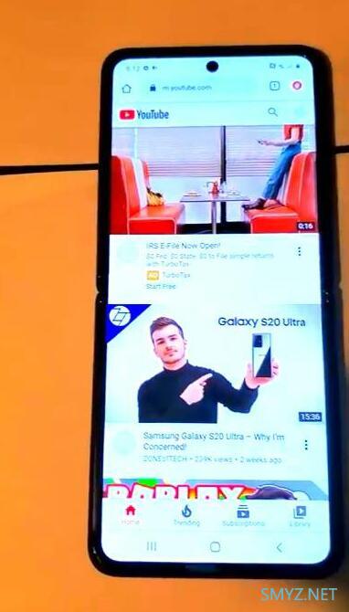 三星Galaxy Z Flip第二段上手视频流出