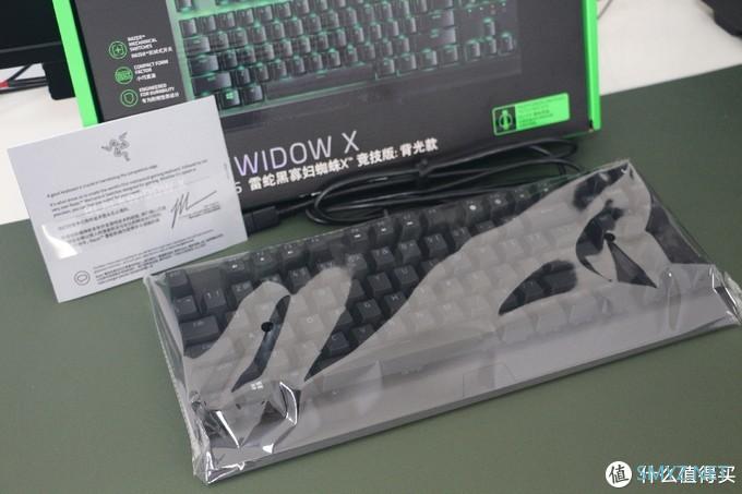 雷蛇Razer黑寡妇蜘蛛X竞技版背光款开箱