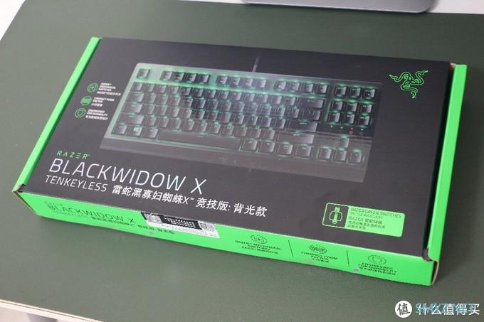 雷蛇Razer黑寡妇蜘蛛X竞技版背光款开箱