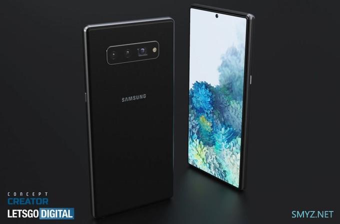 下半年机皇预定：三星 Galaxy Note 20 渲染图曝光奥利奥、投币机后，流行的是防爆盾？