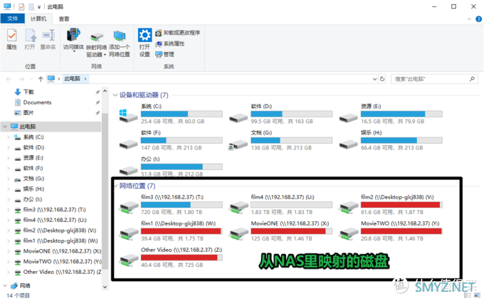 基于Windows系统伪NAS影片管理系统