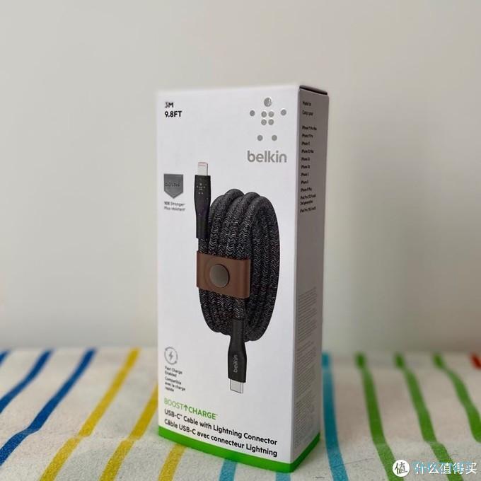 Belkin BOOST↑CHARGE USB-C苹果数据线开箱体验