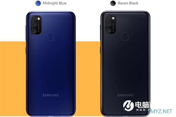 6000mAh+A73大核！三星Galaxy M21正式发布：1200元