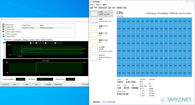 【茶茶】主说，你们是虫子！AMD TR3 3990X测试报告