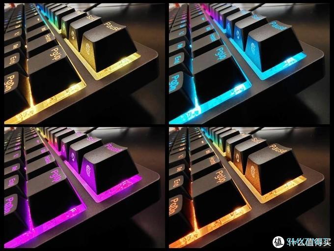 ​光效DIY+自定义宏：玩法多样的杜伽k320RGB-NS版机械键盘