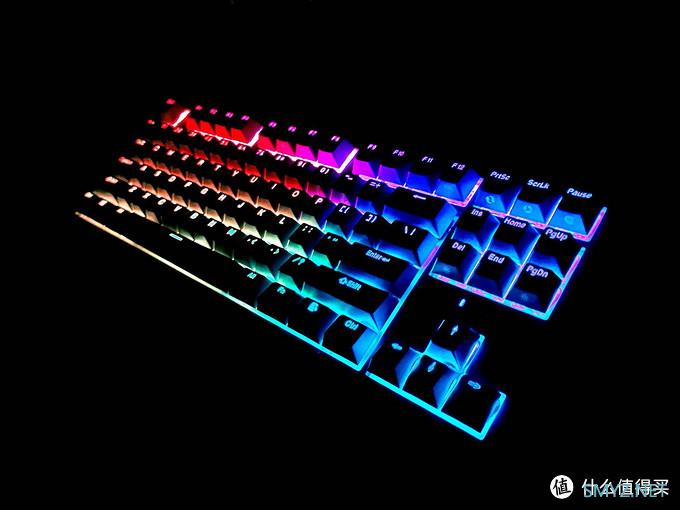 ​光效DIY+自定义宏：玩法多样的杜伽k320RGB-NS版机械键盘