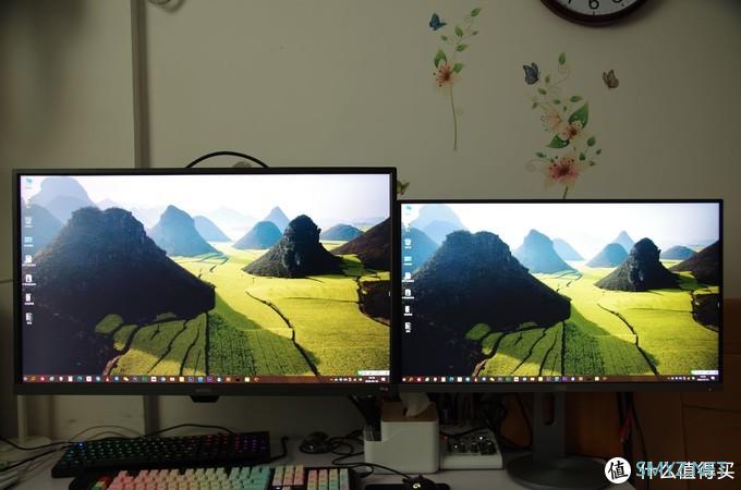 40张图片对比终结4K VA和IPS孰优孰劣问题——BenQ EW3270U开箱和初步使用心得