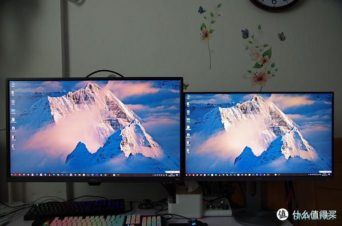 40张图片对比终结4K VA和IPS孰优孰劣问题——BenQ EW3270U开箱和初步使用心得