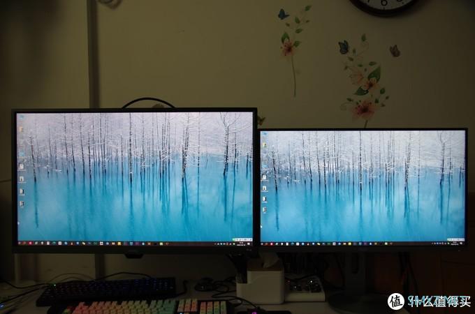 40张图片对比终结4K VA和IPS孰优孰劣问题——BenQ EW3270U开箱和初步使用心得