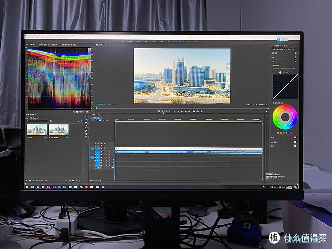 想做后期?专业大屏显示器少不了