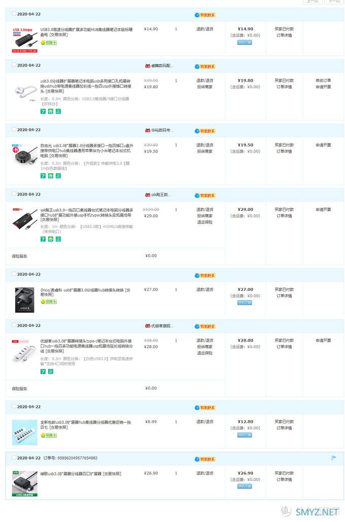 为了找到哪个好用又便宜，实测比较八款USB3.0 HUB