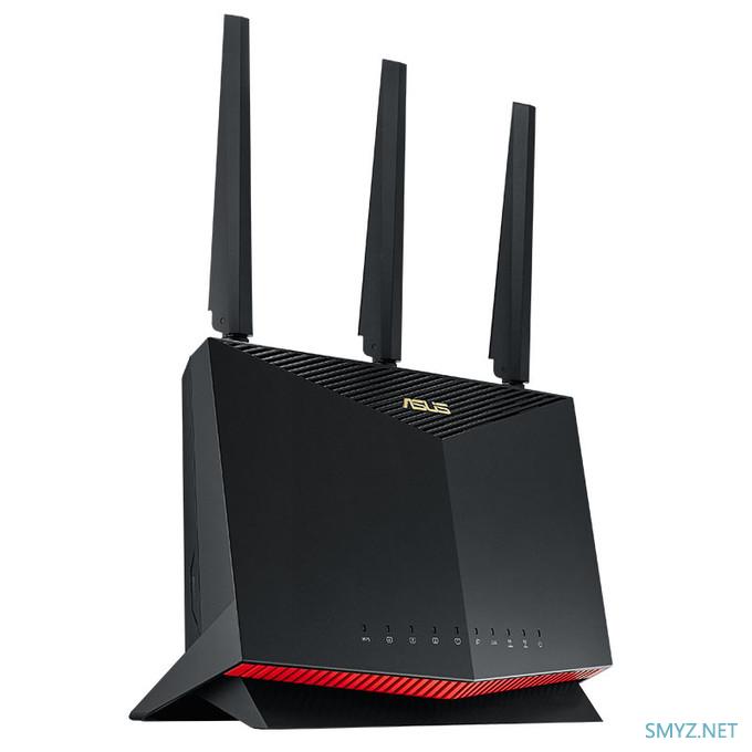 双频 5700M、双千兆聚合输出：华硕 Wi-Fi 6 路由器 AX86U 巨齿鲨发布1499元