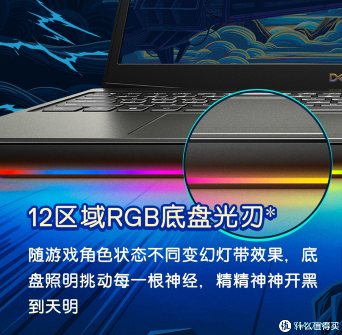 300Hz屏幕、外星人灯效：戴尔 新游匣G5 5500游戏本 新品预售 售价6399元起