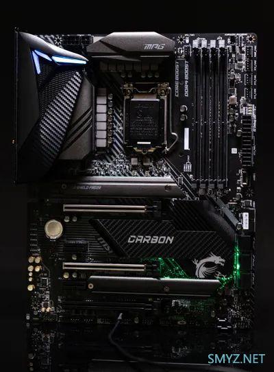 微星MPG Z490 GAMING CARBON WIFI主板评测：更新更快更好的电竞跑车