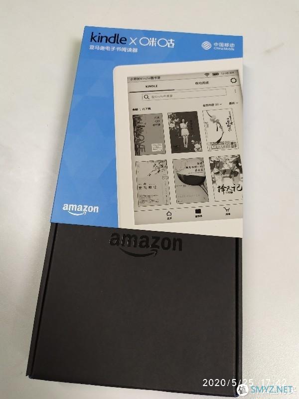 咪咕kindle阅读器0元购到手开箱照