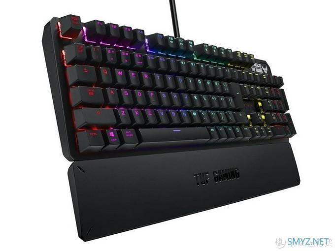 华硕发布新TUF Gaming K3机械键盘， 支持Aura Sync、磁吸式腕托