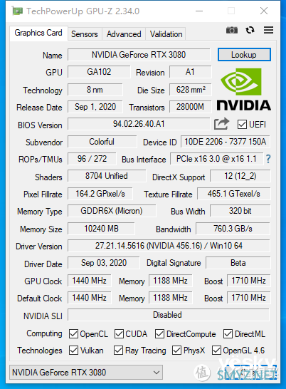 iGame GeForce RTX 3080 Ultra 10G首发评测