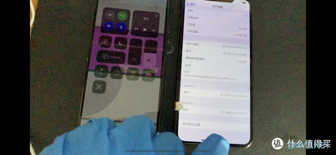 两台 iphone XS MAX 二手翻车路线