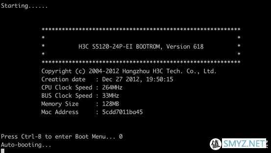 ROS通过trunk接口与H3C S5120交换机通信