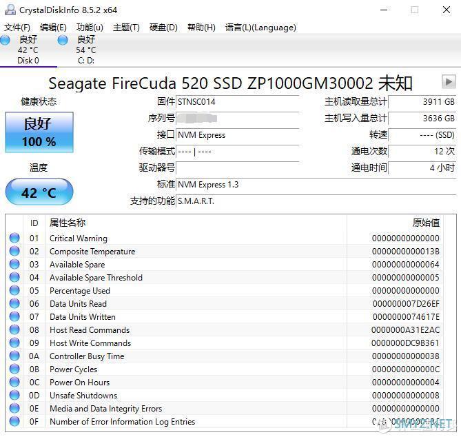 蘑菇爱搞机 篇二百六十二：顺序读写5000MB/s，性能强大、希捷酷玩520系列PCIe4.0游戏硬盘 评测