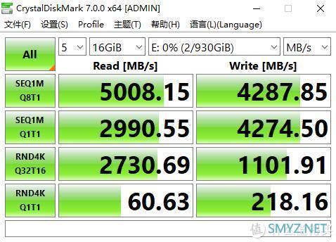 蘑菇爱搞机 篇二百六十二：顺序读写5000MB/s，性能强大、希捷酷玩520系列PCIe4.0游戏硬盘 评测