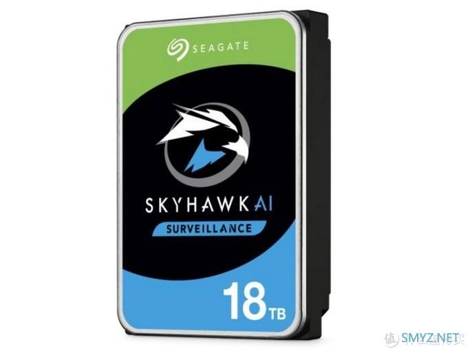 希捷发布SkyHawk AI 18TB酷鹰：适合AI监控平台，非叠瓦耐用性超同级三倍