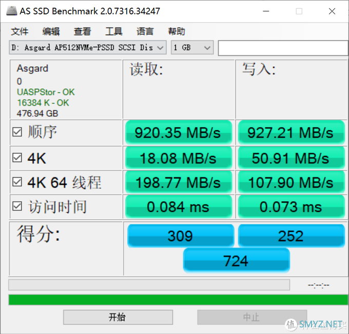 读写突破1000MB/s让优盘下岗，阿斯加特红矮星PSSD评测