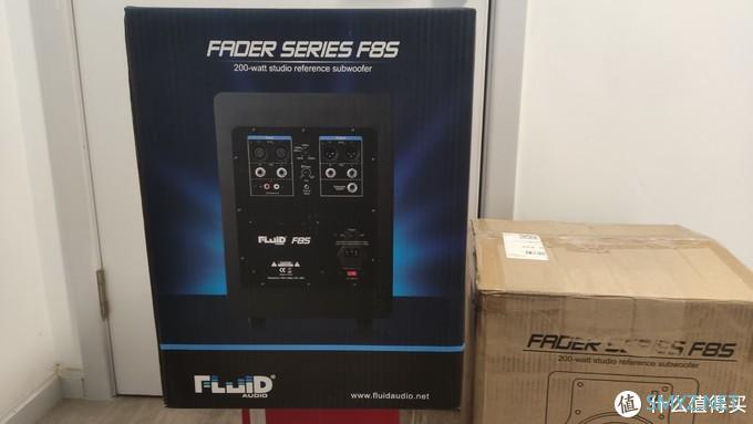 2K价位入门监听低音炮 - Fluid F8S 超低音监听音箱开箱评测