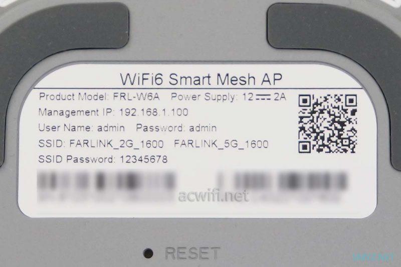 FARLINK FRL-W6A Mesh AP评测与拆机，Quantenna方案