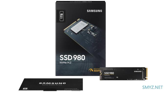 德国零售商上架三星980 SSD，PCI-E 3.0 x4接口、最快写入3500 MB/s约542元起