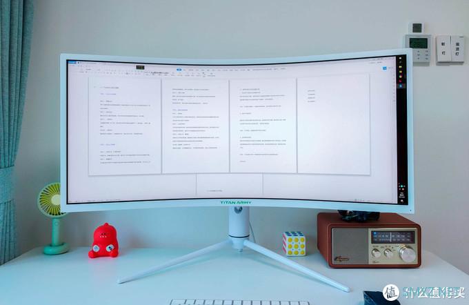 十八聊电脑 篇十七：21:9带来的双倍工作效率+沉浸游戏体验，泰坦军团A34QG曲面带鱼屏评测