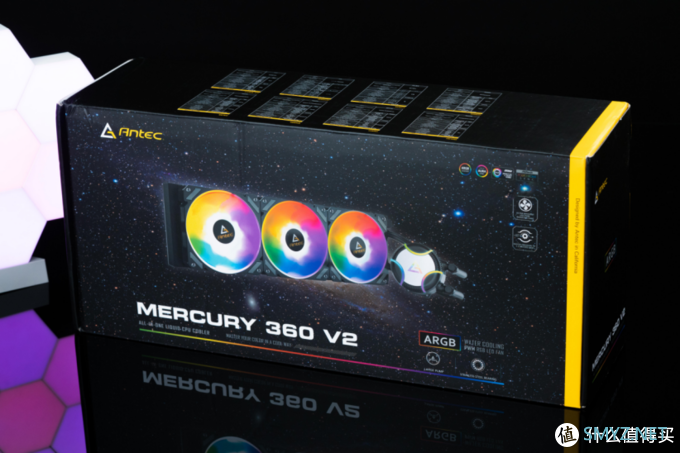 高颜值高性能性价比360水冷， 水星360 mercury AGRB一体式水冷散热器