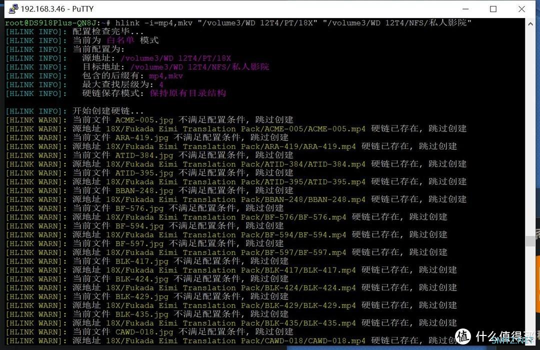 NAS相关 篇三：硬链接神器hlink使用教程（群晖篇）