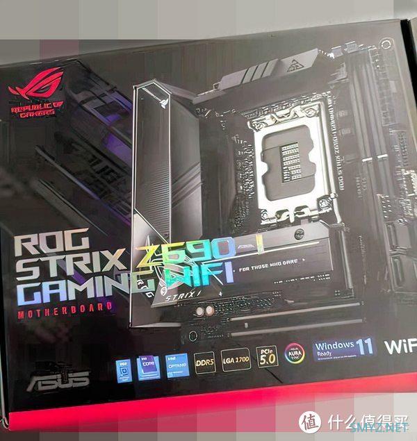 首款Z690谍照：华硕 ROG STRIX Z690-I GAMING WIFI 前瞻